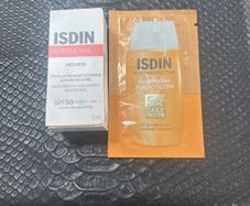 Isdin Redness Spf 50 2ml & Isdin Magic Glow Spf 50 2ml New