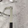 Glass & Chrome Coffee and Side Table Image 10