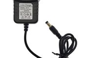 JZK 8.4V 1A power supply charger replacement, 8.4 volt AC to DC power adapter with indicator light for LED Bicycle Bike Front Light Headlight Headlamp or Other 8.4V Devices