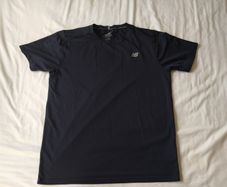 New Balance NB Dry Running T Shirt Navy Size L New