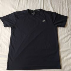 New Balance NB Dry Running T Shirt Navy Size L New