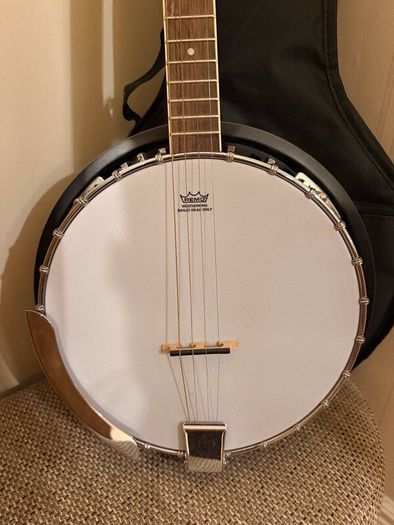4 String Tenor Banjo with bag/holder