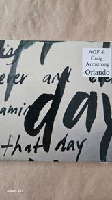AGF & Craig Armstrong. Orlando.