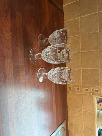 Waterford crystal glasses x5