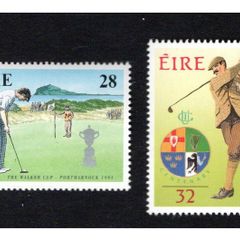 1991 Ireland Golf Commemorations Commemorative Stamps Mint Never Hinged (MNH)