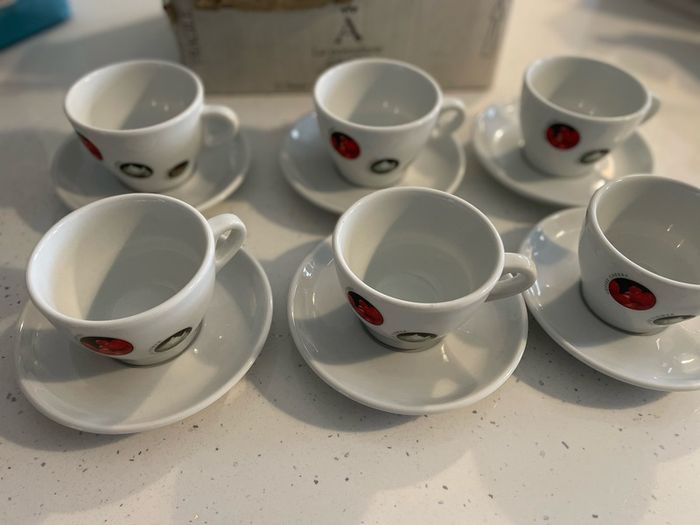 Bewleys Cappuccino cup and saucer complete set Italian Porcelain