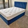Brand New Stylish single Divan Beds.. Multiple Options Of Headboards. Tufted Memory Foam Mattresses Available. Drawers Storage Available Image 4