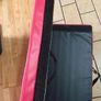CCLIFE Folding Gymnastics Mat - Reversible Black/Pink Image 4
