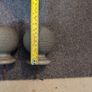 Grey round curtain Finials Image 7