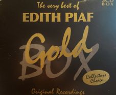 Free Postage! The Very Best Of Edith Piaf. Gold Box. 3 x CD.