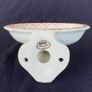 Hadida floral soap dish and towel rail bone china Image 3
