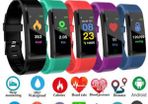Bluetooth Smart Watch Bracelet Heart Rate Monitor Sport Fitness