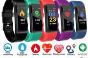 Bluetooth Smart Watch Bracelet Heart Rate Monitor Sport Fitness