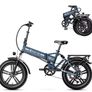Electric Bikes Models L20, M20 Ook10 Folding Fat Tire Image 2