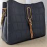 Faux Leather Croc Effect Bucket Bag - BRAND NEW Image 4