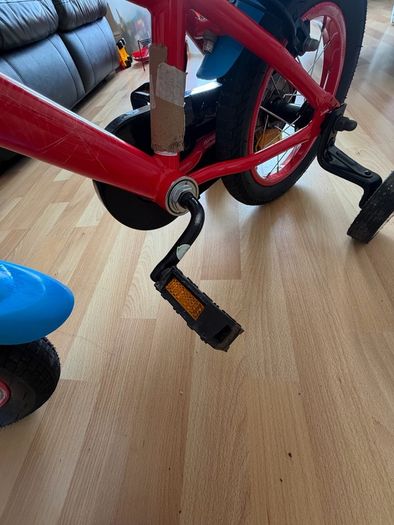 Boys Spider-Man bicycle for sale, good as new,age 3-5 years old.