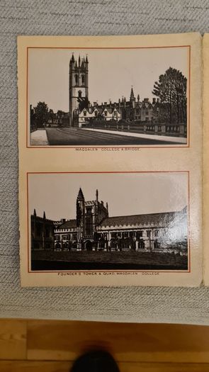 The Album Of Oxford Views. Published By Alfred  Savage Oxford. Made In German. 25 Fabolous Views.