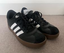 Adidas VL Court 3.0 Kids Trainers - Size EU 37.5 - Like New