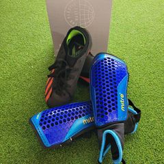 Adidas Kids GAA Boots + Shin Guards