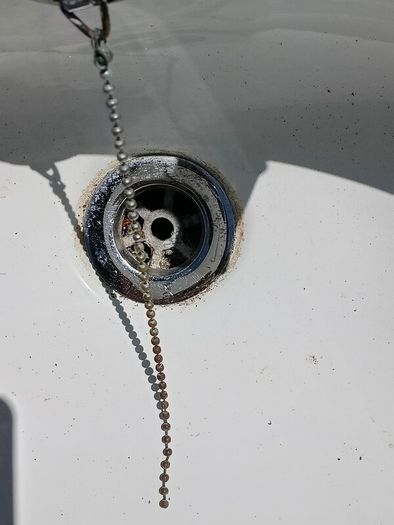 Vintage Enamel Sink