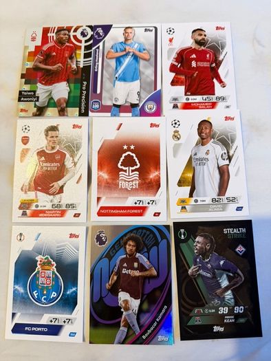 Huge Topps Match Attax and Premier League Lot 34 Cards