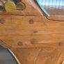 Extremely Rare Antique Javanese / Dutch Colonial Teak Daybed / Settee Bench Image 5