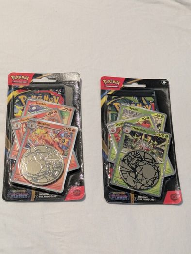 Pokemon Phantasmal Flames Blister Packs Blaziken & Hydrapple