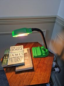 Vintage 1970/80s Green desk lamp