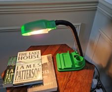 Vintage 1970/80s Green desk lamp