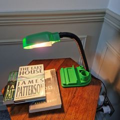 Vintage 1970/80s Green desk lamp