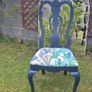 Stunning Navy Chair Image 2