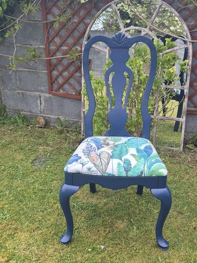 Stunning Navy Chair