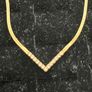 Gold tone Avon necklace Image 3