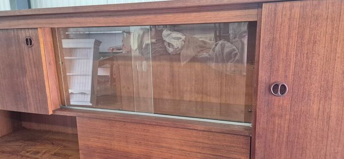 Mid Century Teak Highboard