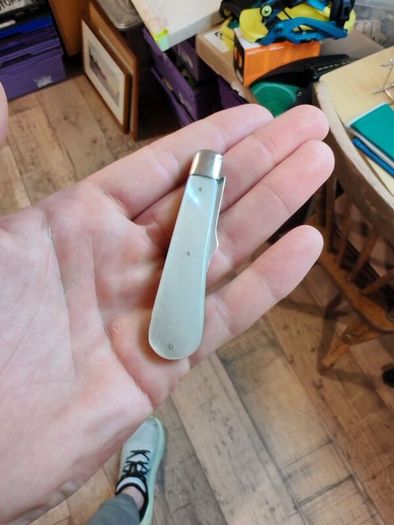 Silver Mother of Pearl Fruit Knife