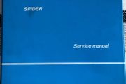 Fiat 124 Spider Genuine Factory Service Manual (English)