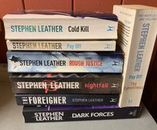 Stephen Leather Books Five Euro Each