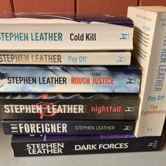 Stephen Leather Books Five Euro Each