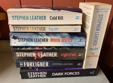 Stephen Leather Books Five Euro Each