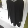 ladies black detailed dress Image 2