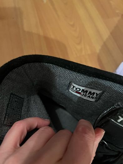 Tommy Hilfiger black winter snow boots