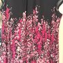 Navy And Pink Dress European 50 Size 16 Image 3