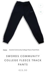 Swords Community College PE pants  size 12-13