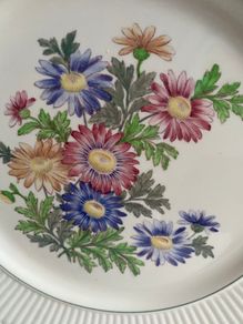 Wedgwood Garden club Edme plate circa 1930s  in excellent condition