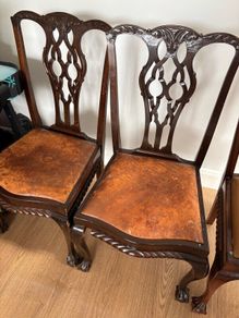 Set of 8 Dining chairs - Free for collection