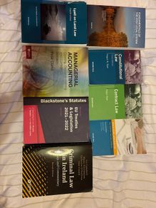 Law and Accounting Textbooks