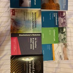 Law and Accounting Textbooks