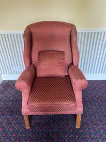 Finline Red Armchair
