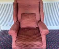 Finline Red Armchair