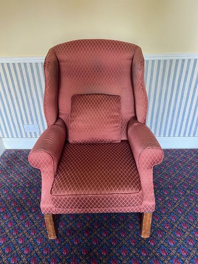 Finline Red Armchair